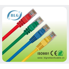 Colorfull Jacket Cat5e Copper UTP Solid Patch Cord